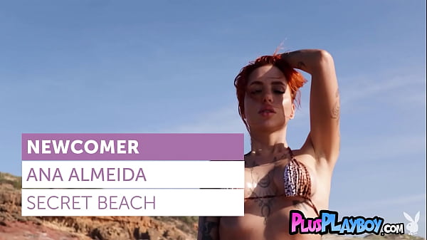 Sexy Latina MILF Ana Almeida posing in hot bikini and showed hot body with sexy tattoo