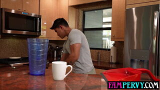 Latina teen stepsister Isabella Jules asks stepbro to feed her hungry pussy