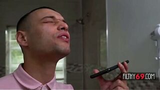 Busty step-aunt challenges her step-nephew to show his dick – Brianna Rose