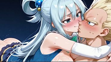 Vegeta (DB) x Aqua (Konosuba) AI