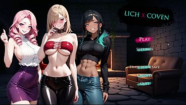 Empowering and Screwing A Sexy Blond Witch | Hentai Clicker Game| Lich X Coven Demo 1