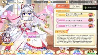 Legend Clover X / Legeclo Wedding Lu Bu Secret Reward Scene 1