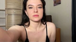 Elison Darling Big Tit Porn Star Fucks Her Pussy in Selfie
