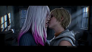 Heather Mason x Sable Ward (Dead by Daylight /AI generated)