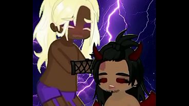 Petunia x Rocky (gacha heat)