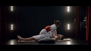 Asian Babe in an Open Kimono Rides His Cock… He’s Blindfolded the Whole Time