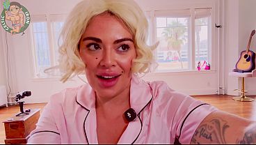 Blonde Marilyn Monroe Big Boob Missionary SexTape 4K